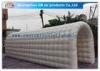 Open Air Inflatable Tunnel Tent Inflatable Sports Dome Durable PVC Wire Stitching