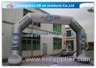 8 x 5m Grey Custom Inflatable Arch Full Color Printing for Sporting Events