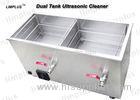 Customized Ultrasonic Cleaning Machine With Industrial Rinsing / Dryer Tank 28kHz