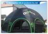4 D - Ring Black Inflatable Air Tent Igloo Dome Tent for Outdoor Show