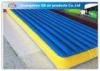 Blue Inflatable Tumble Track Folding Air Gymnastics Mats for Sports Games