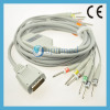 Shanghai Kohden 10 lead ekg cable Din 3.0mm plug IEC. U244-11DI