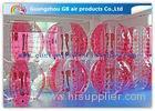 Pink Human Inflatable Bubble Ball / Inflatable Ball Suit Soccer For Rental Business