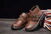 Classical Children Boots With Buckle