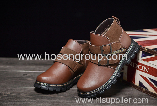Classical Children Boots With Buckle