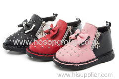 New Fashion Girls Boots With Bow