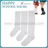 Knee High Custom Plain White School Socks in China