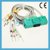 Nihon Kohden ECG-9320 EKG cable 10 leadwires U205-13DI