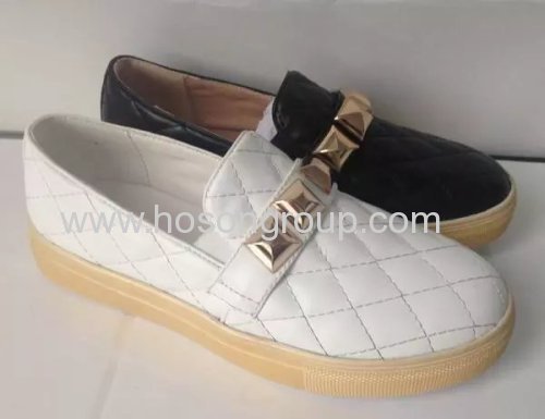 New style pull on round toe casual shoes