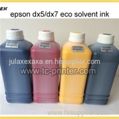No Odor Dx7 Head Eco Solvent Ink For Leather Printing