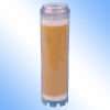 Resin water filter cartridge