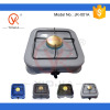 Black single burner gas stove