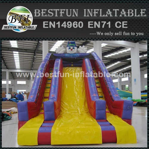 Classic Clown Inflatable Slide