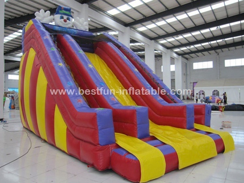 Classic Clown Inflatable Slide