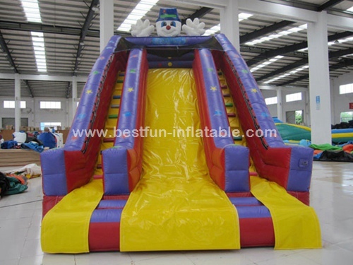 Classic Clown Inflatable Slide