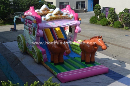 Princess Carriage Inflatable Combo