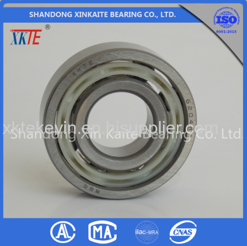 XKTE brand mining idler Bearing 204 TN9/C3/C4 for industrial machine from shandong china Bearing manufacturer