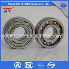 best sales XKTE brand nylon retainer mining idler bearing 6306 TN9/C3/C4 from china OEM bearing manufacture