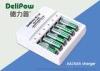 6 Slots Aa/Aaa Rechargeable Battery Charger For High Temperature Battery