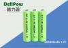 NIMH Rechargeable Batteries Aa 1.2 V 600mah For LED / Electric Bike