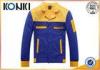 Formal Worker Custom Jackets Blue And Yellow Uniform Fashion Tops