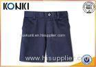 Summer Casual Uniform School Pants / Navy Blue School Uniform Pants For Boys