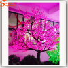artifcial pink flower silk-cloth cherry blossom tree plastic led blossom tree light