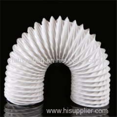 Heat Resistant Semi-rigid Aluminum High Flexible Duct Fire Resistant For Air Conditioning