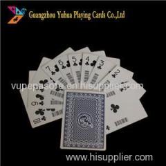 Chinese Bluecore Casino Cardstock Paper Playing Cards