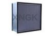 Deep Folded Hepa Filter H13 With Aluminum Foil Separator Commercial & Industrial Application