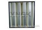 V Bank Cleanroom HEPA Filter Washable Hepa High Efficiency Particulate Air Filter