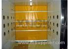 PVC Curtain Rolling Door Clean Room Air Showers 316 Ss Frame Material