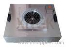 HVAC System Ceiling Fan Air Filter Unit With Glass Fiber HEPA Filter Stainless Steel Frame