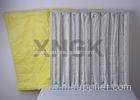 Hot Melt Pocket Air Filter Air Filtration Unit Robust Design Longer Service Life