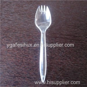 Light Weight PS Plastic Cutlery Spork