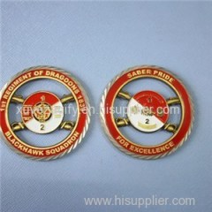 Zinc Alloy Die Casting Cutout Challenge Coins