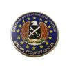 Gold Special Security Center Hard Enamel Lapel Pins