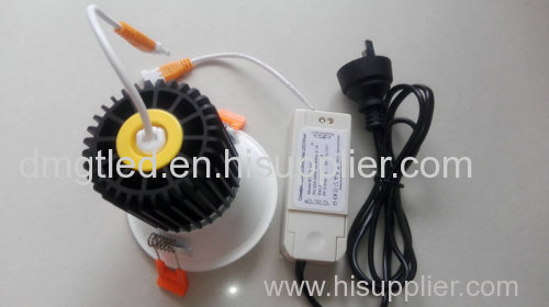 led down light COB 10W Triac dimmable