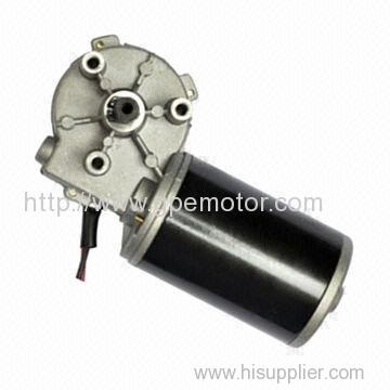 DC Worm Gear Motor