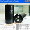 1000uF ~ 10000uF Capacitor 550V ~ 630V Screw Mounted Terminal Aluminium Electrolytic Capacitor RoHS