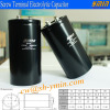 400V ~ 450V Capacitor 1000uF ~ 12000uF Screw Terminal Aluminium Electrolytic Capacitor RoHS