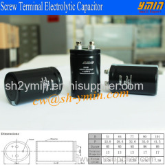 105C 3000 Hours Capacitor 400V 1000uF Screw Terminal Aluminium Electrolytic Capacitor RoHS