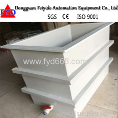 Feiyide Electroplating Machine PP Tank/Galvanizing Tank with High Quality