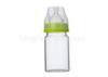 High Transparent Glass Baby Feeding Bottle In Straight Shape 4Ounce