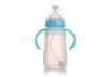 Food Grade LSR Nipple Bpa Free Water Bottles For Kids 8 Ounce Anti Scald Straight