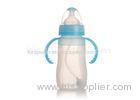 Food Grade LSR Nipple Bpa Free Water Bottles For Kids 8 Ounce Anti Scald Straight