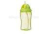 Scald Proof Sport Baby Training Cup with Colorful Rotating Cap Arc Shape
