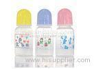 Straight Shape PP Baby Feeding Bottle with Colorful Printing 120ML Normal Neck