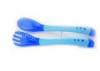 Food Grade Baby Spoon and Fork Cutlery Set Temperature Color Changing BPA Free