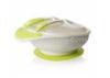Eco-friendly PP Baby Suction Bowl With Spoon Fork and Cap Anti-slip BPA Free